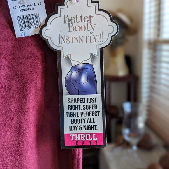 NWT  Thrill Jeans Push Up High Rise Skinny-Fit Pants - Picture 5 of 16